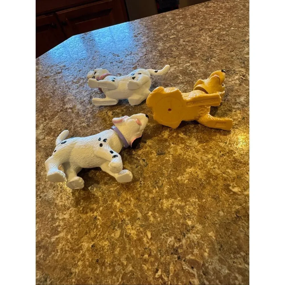 Vintage 2001 Mattel Barbie bobble head dog bundle